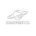 planet with rings logo design